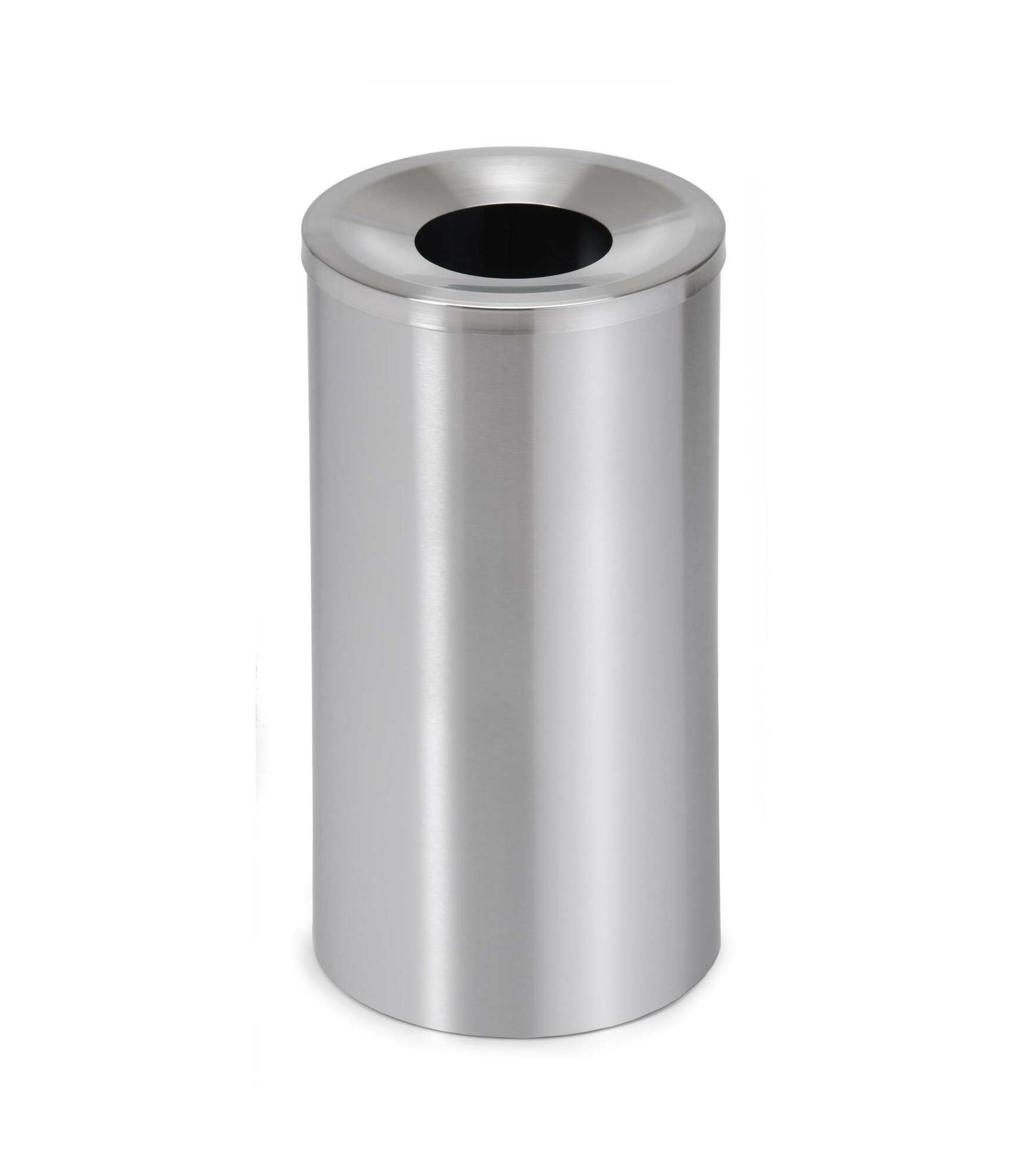 Casa Papierkorb Edelstahl Matt Ø 25cm 65254 0