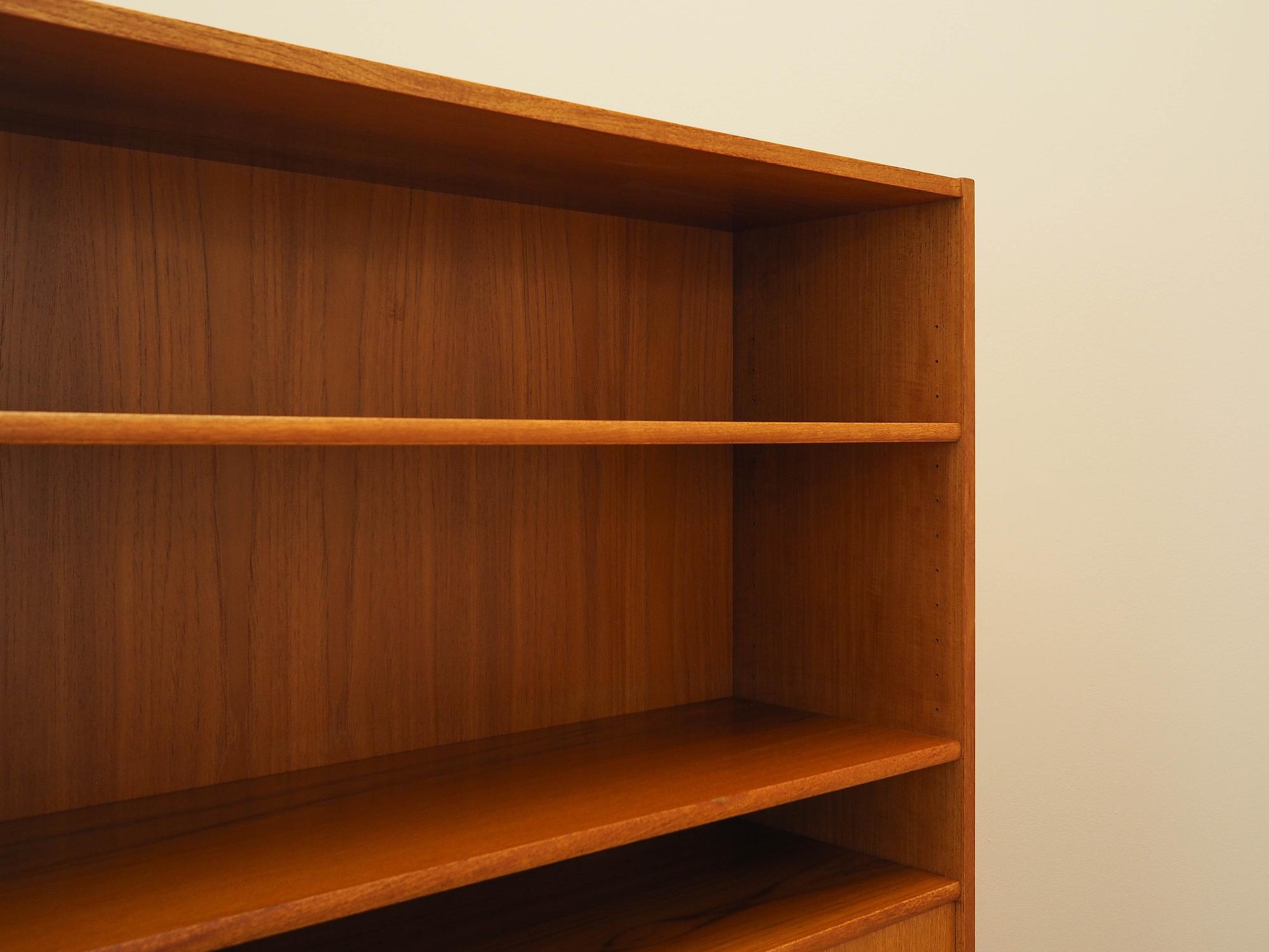 Teak-Bücherregal 1970er Jahre 13