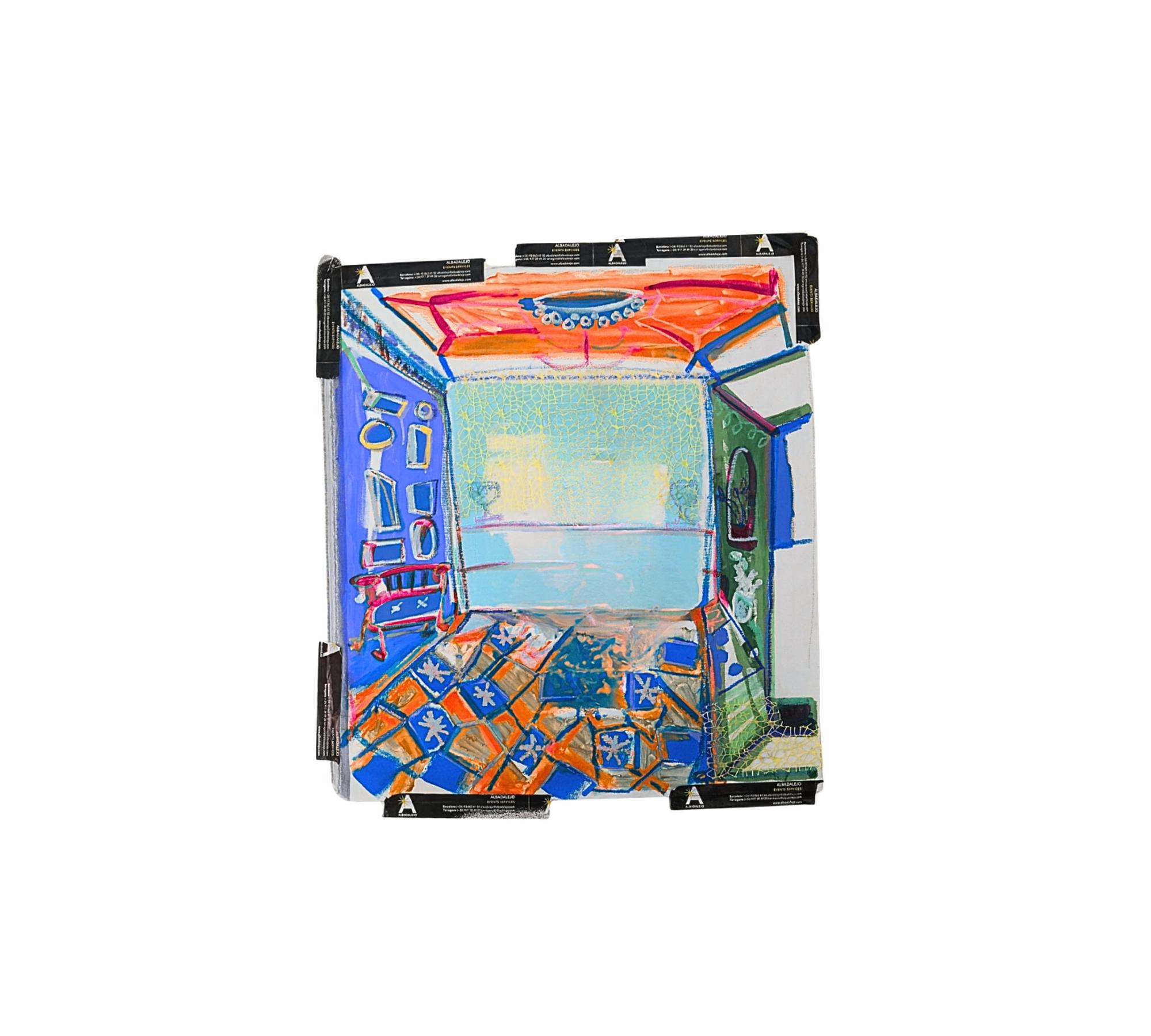 El Salón Art Print Multicolored 1