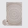 In- / Outdoorteppich Recyceltes Material Beige 0