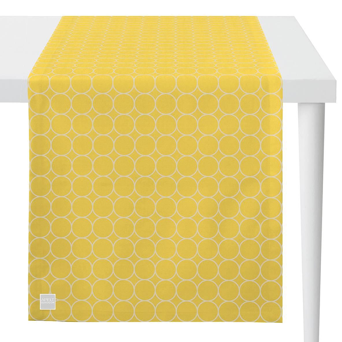 Tischläufer 3973 Kunstfaser Gelb 0