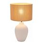 Tischleuchte Timber Glow Bambus Stein 0