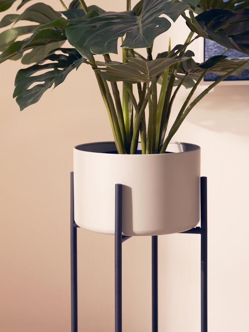 Trosa Groß Weiß Schwarz Standblumentopf
 0