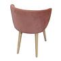 Ellie Esszimmerstuhl Velour Lux Vintage Rosa 7