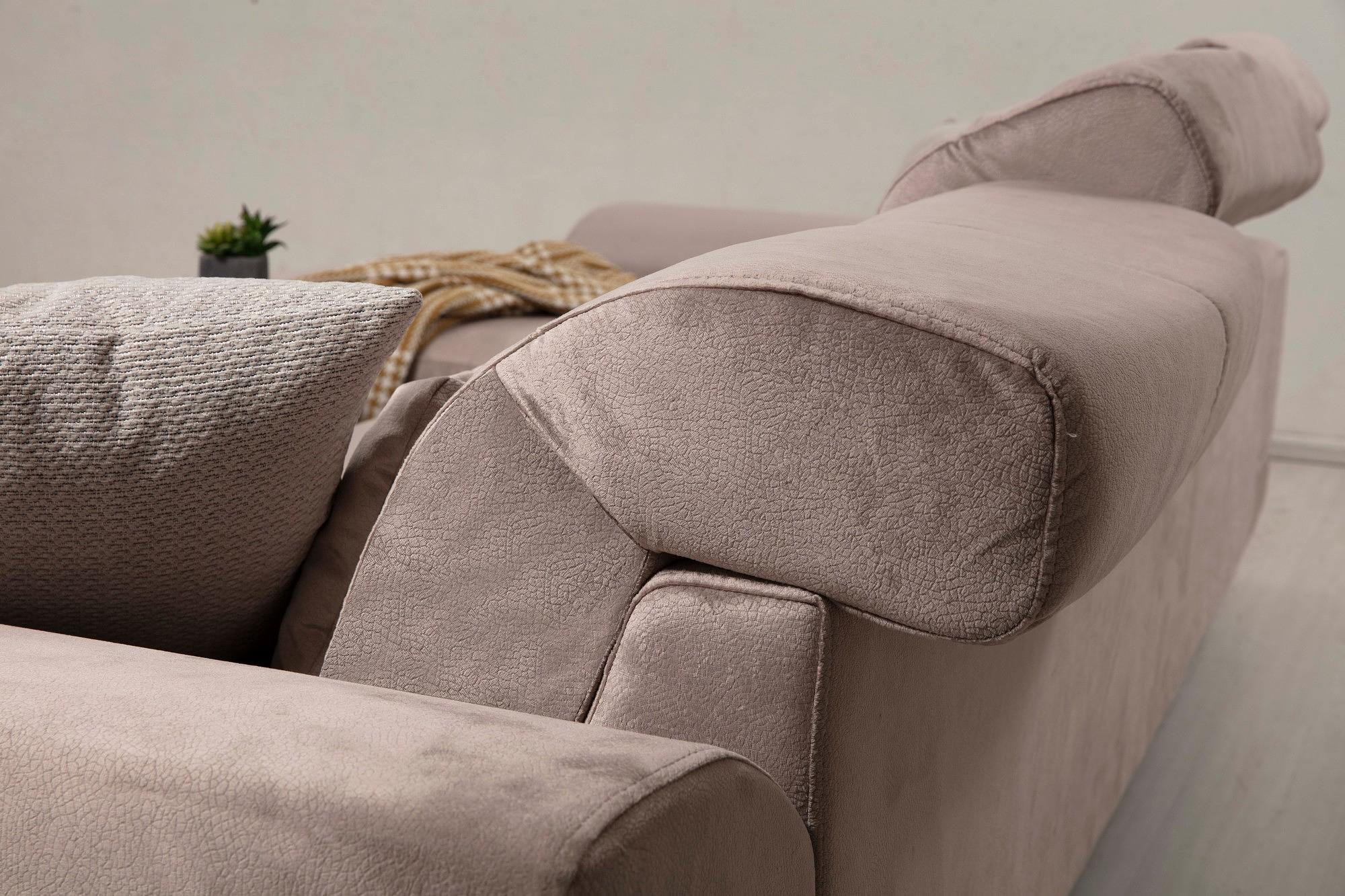 Frido Ecksofa Links Creme 5