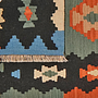 Kilim Gashgai Teppich Mehrfarbig 4