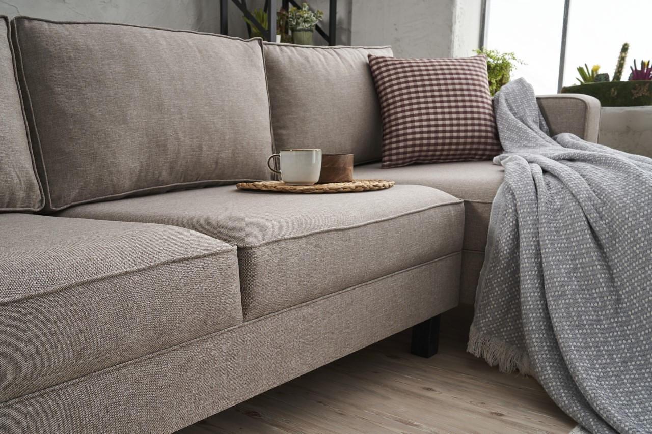 Kale Sofa Récamiere Rechts Creme 3