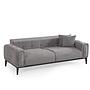 Athena 3-Seater Sofa Bed Light Grey 5