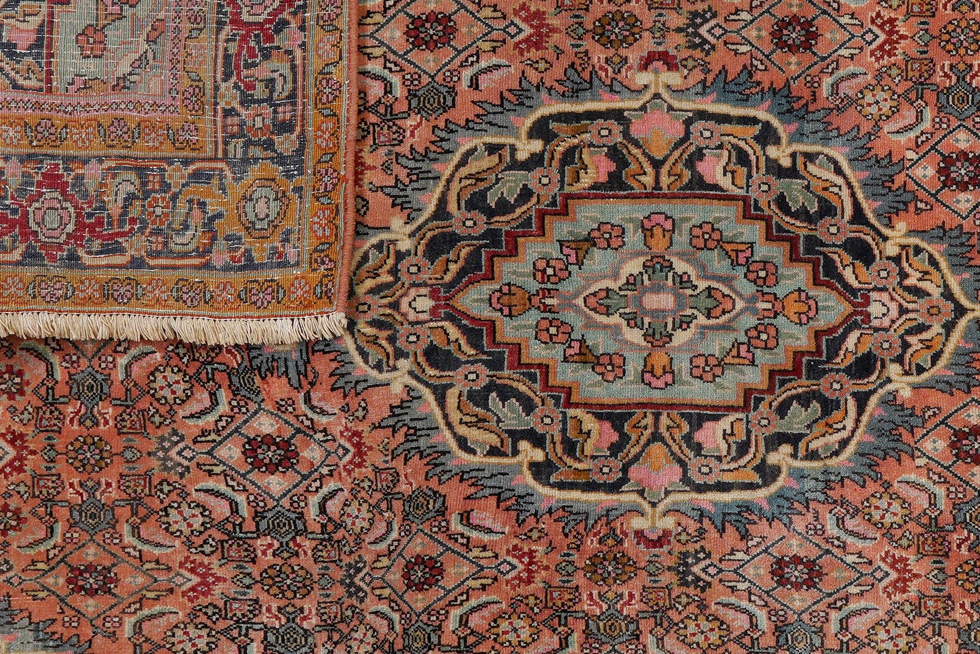 Heritage Teppich Wolle Braun 5