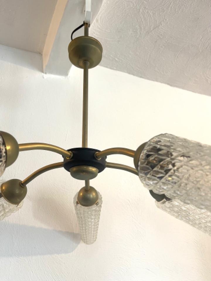 Ceiling light Glass Taupe 1