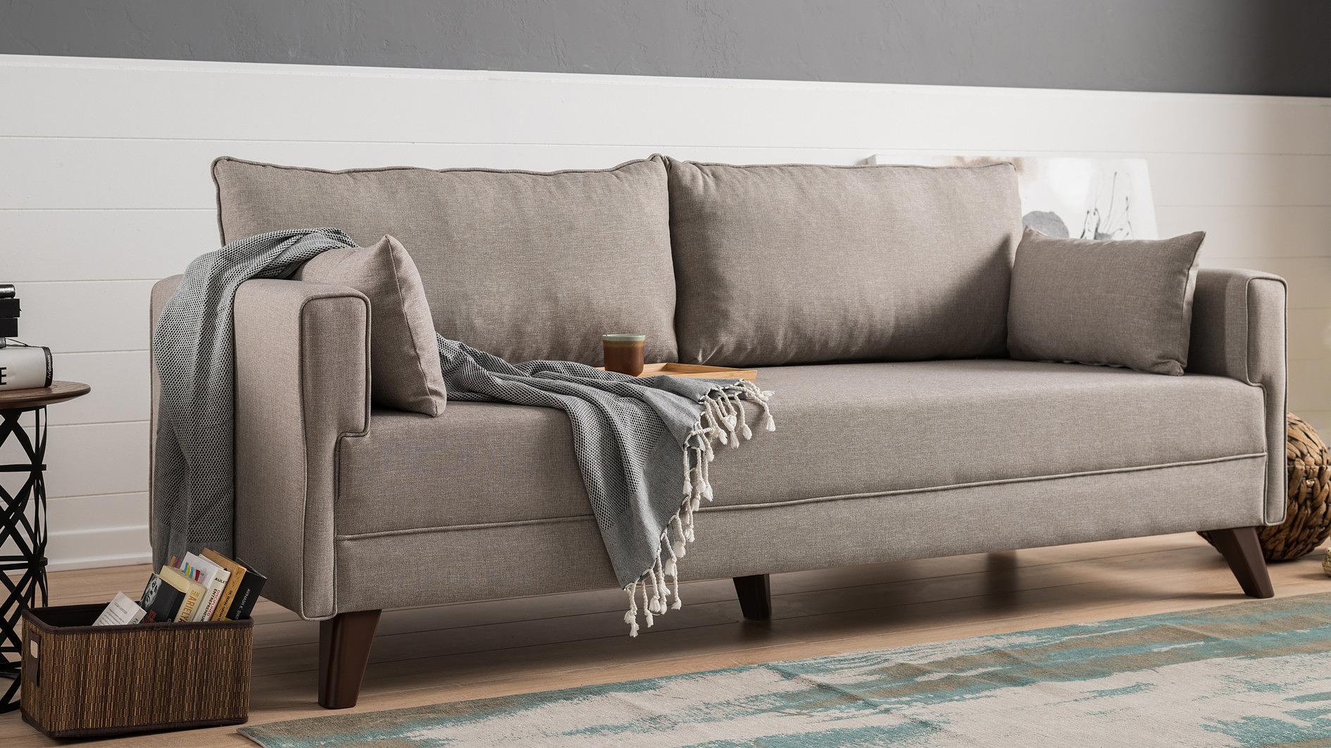 Bella Sofa 3-seater cream 2