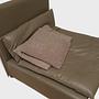 Shiraz Modul Sessel Leder Taupe 2