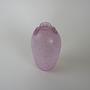 Glass vase Murano glass Purple 1970s 5