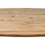 Ovale Zurich Tischplatte Akazienholz 0