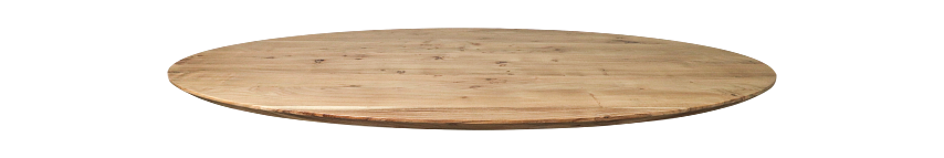 Ovale Zurich Tischplatte Akazienholz 0