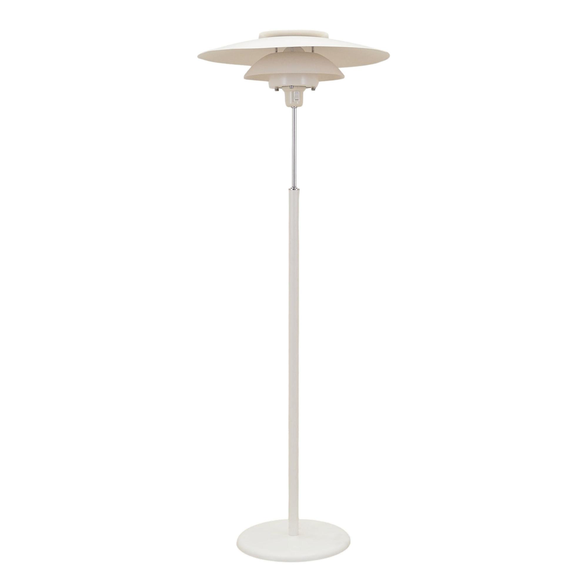 Floor lamp Metal White 1970s 0
