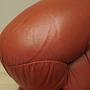 Armchair Leather Burgundy 1970s 11