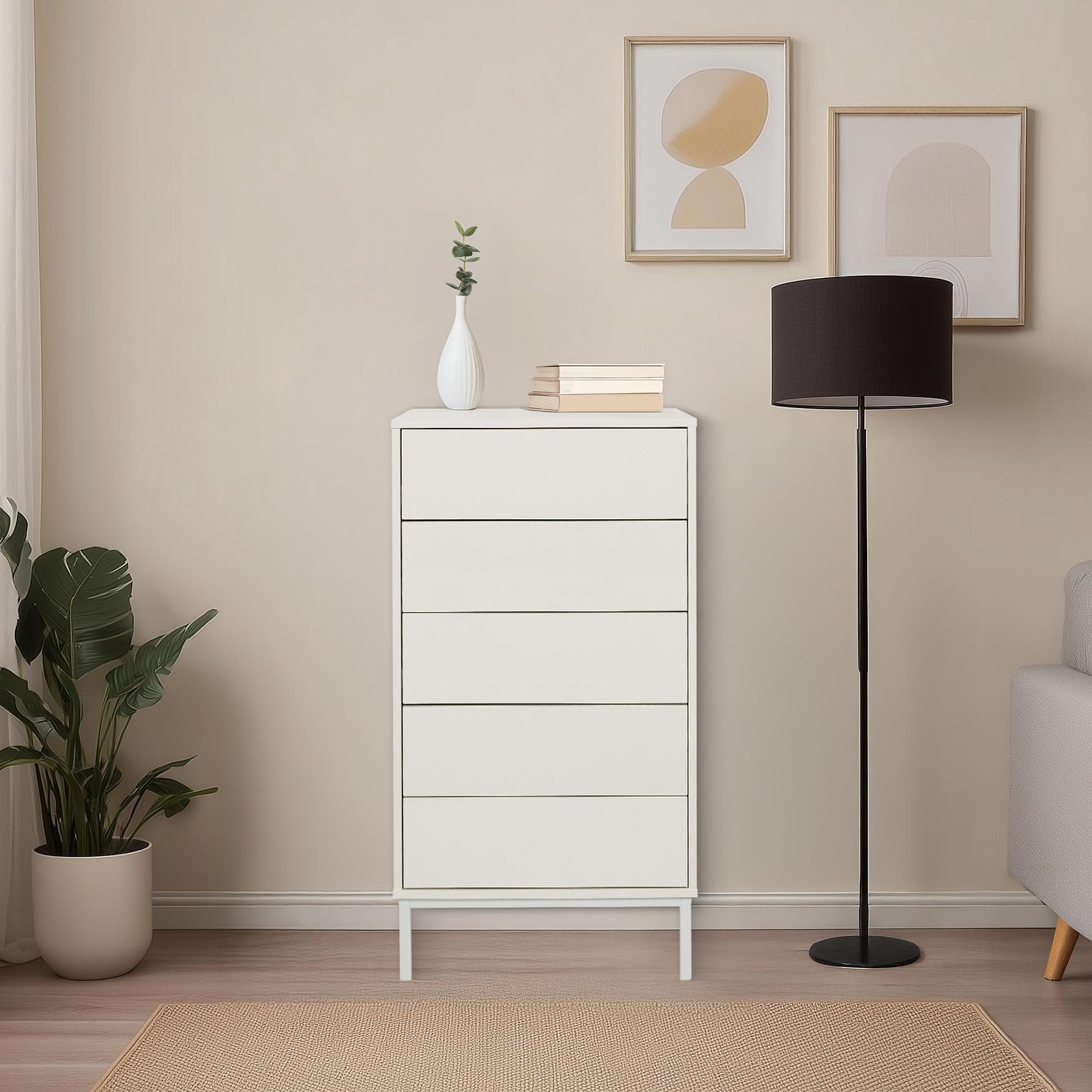 BJORDAL Kommode Weiß 4