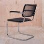 S 64 N Thonet Stuhl Metall Holz Schwarz 2