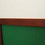 Armchair Teak wood Textile Green 1970s 13