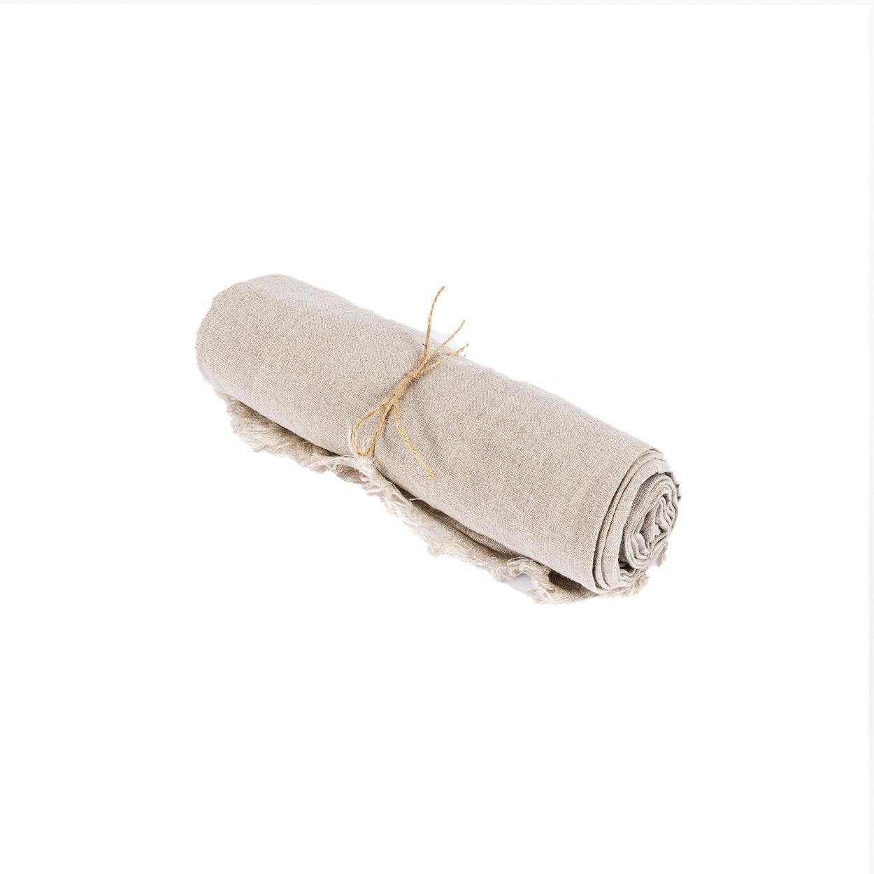 Tischtuch Leinen Beige 150x200cm 0