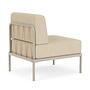 Hadley Outdoor 1-Seater Module Left Marzipan 2