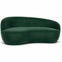 Rose 2,5-Sitzer Sofas Velour Lux Dark Green 0