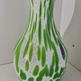 Vase Muranoglas Grün 1