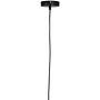 Kace Hängelamp Jute Schwarz Ø45cm 3