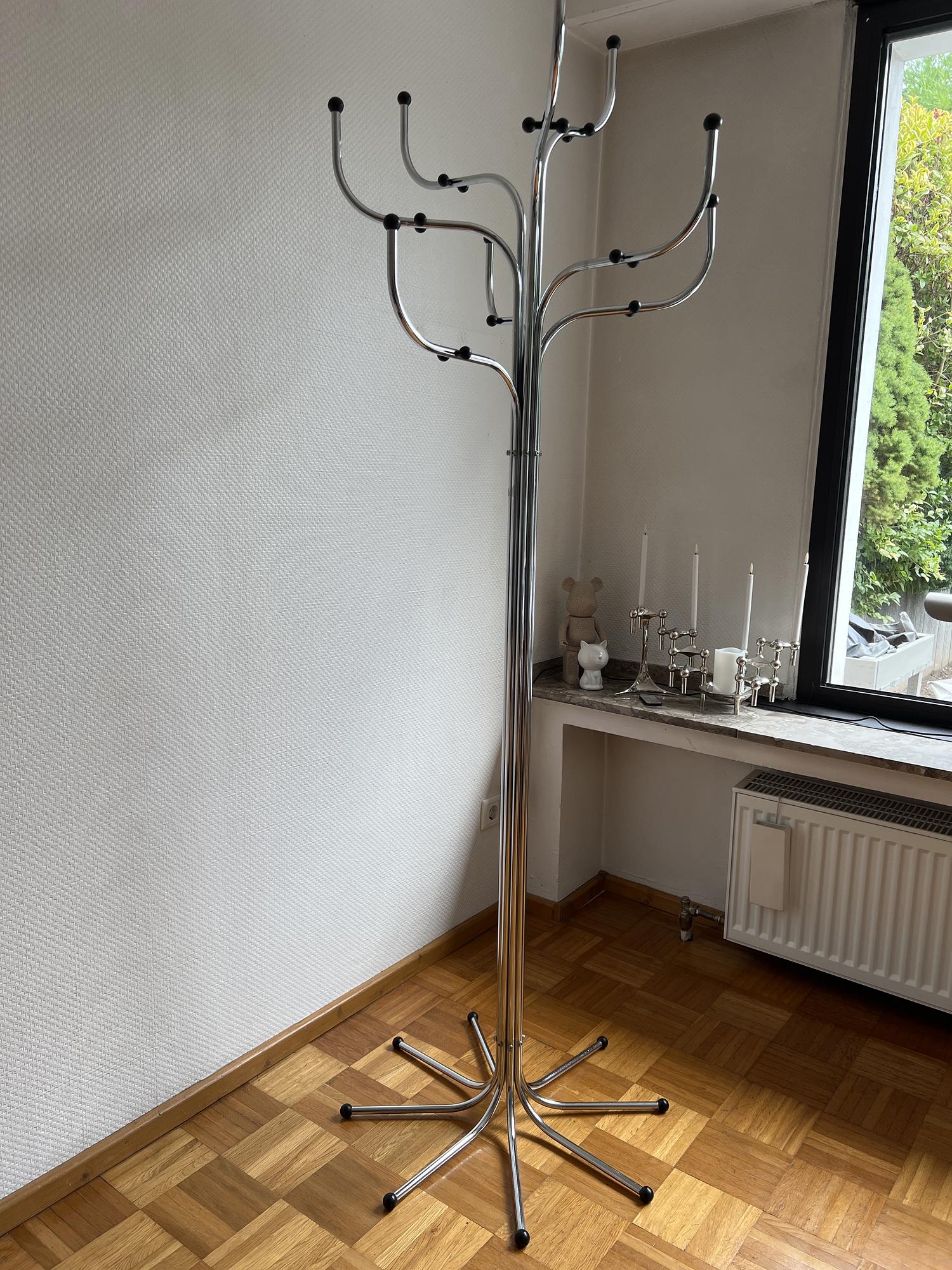 Coat Tree Garderobenständer Chrom 65cm 4