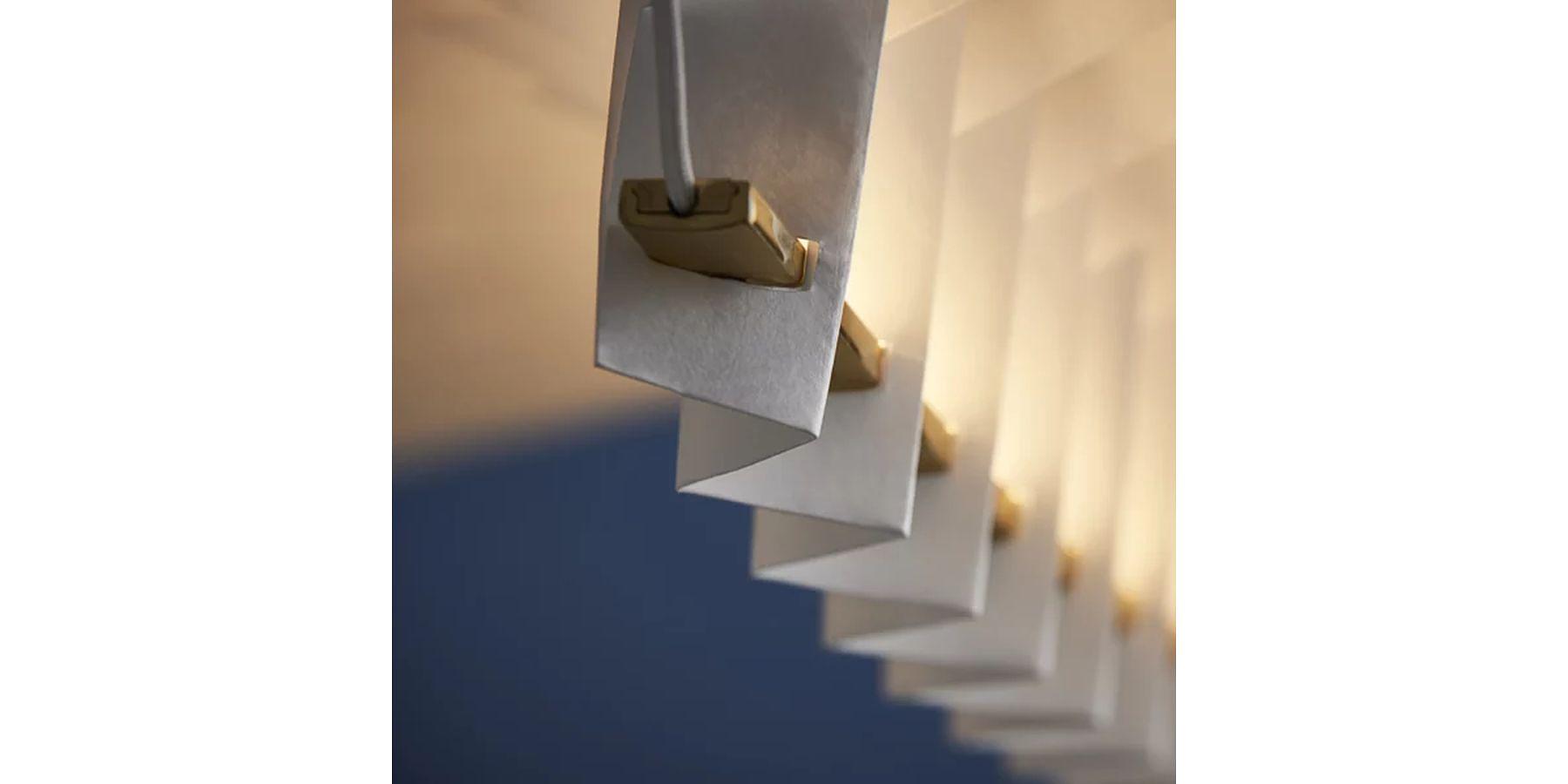 Sora Origami Pendelleuchte Weiß 5