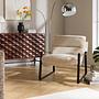 Loungesessel Rusele Chenille Beige 3