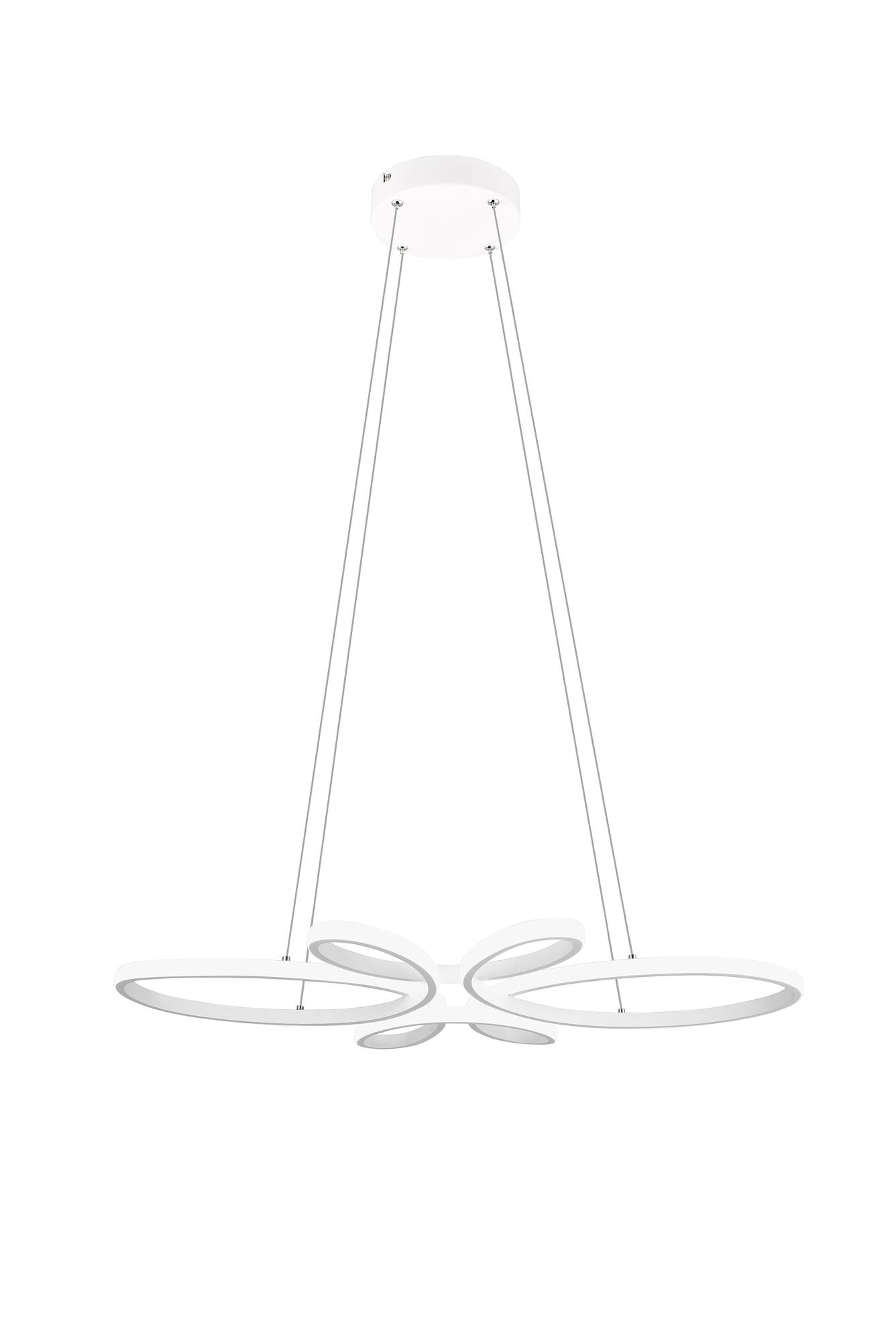 Fly Pendant Lamp Iron White 4