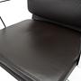 EA 208 Soft Pad Bürostuhl Drehbar Leder Braun 8