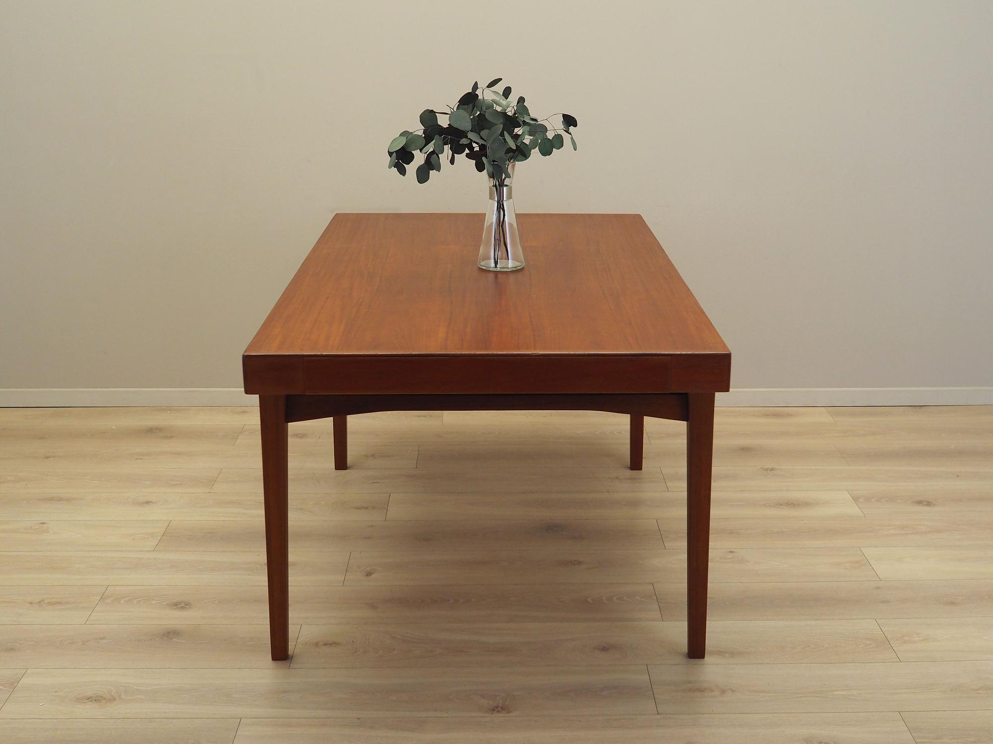 Dining table teak 1970s 4