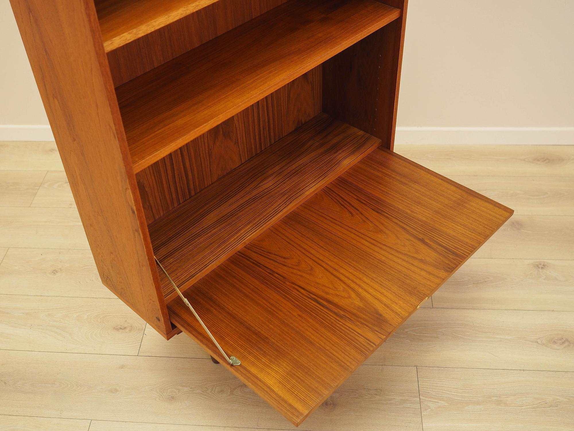 Teak bookcase 1970s 9