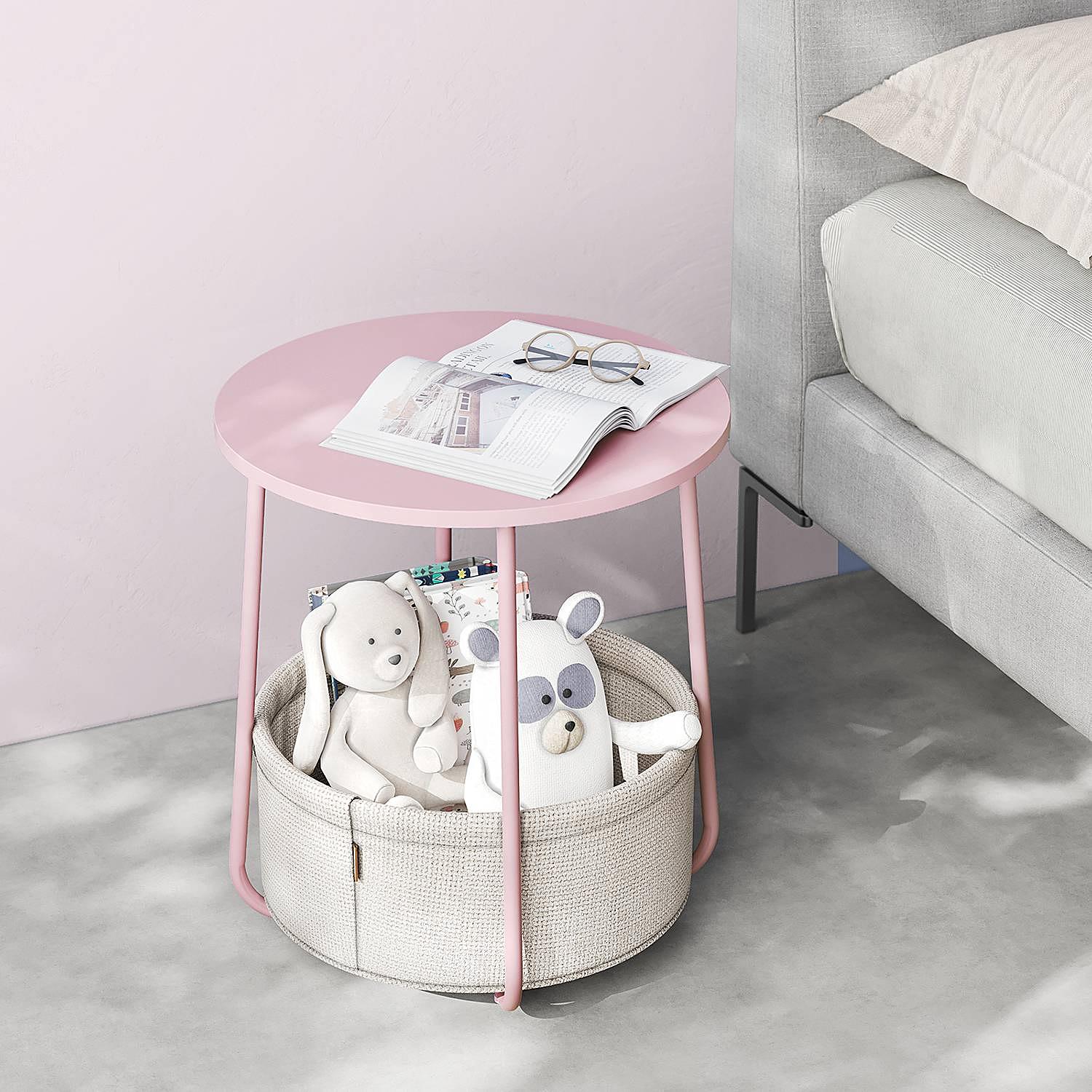 Ponoka Beistelltisch Rosa 45cm 2