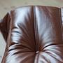 Togo Ottoman High Gloss Leather Whiskey Brown 6