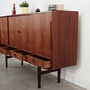 Vintage Highboard Teakholz Braun 1960er Jahre 5