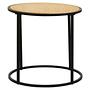 Depok Round Side Table Mango Wood 0