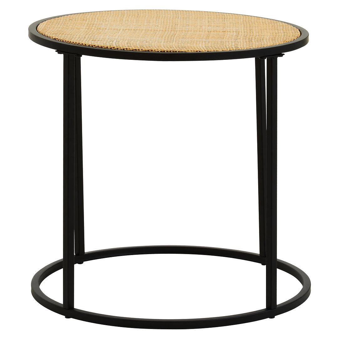 Depok Round Side Table Mango Wood 0