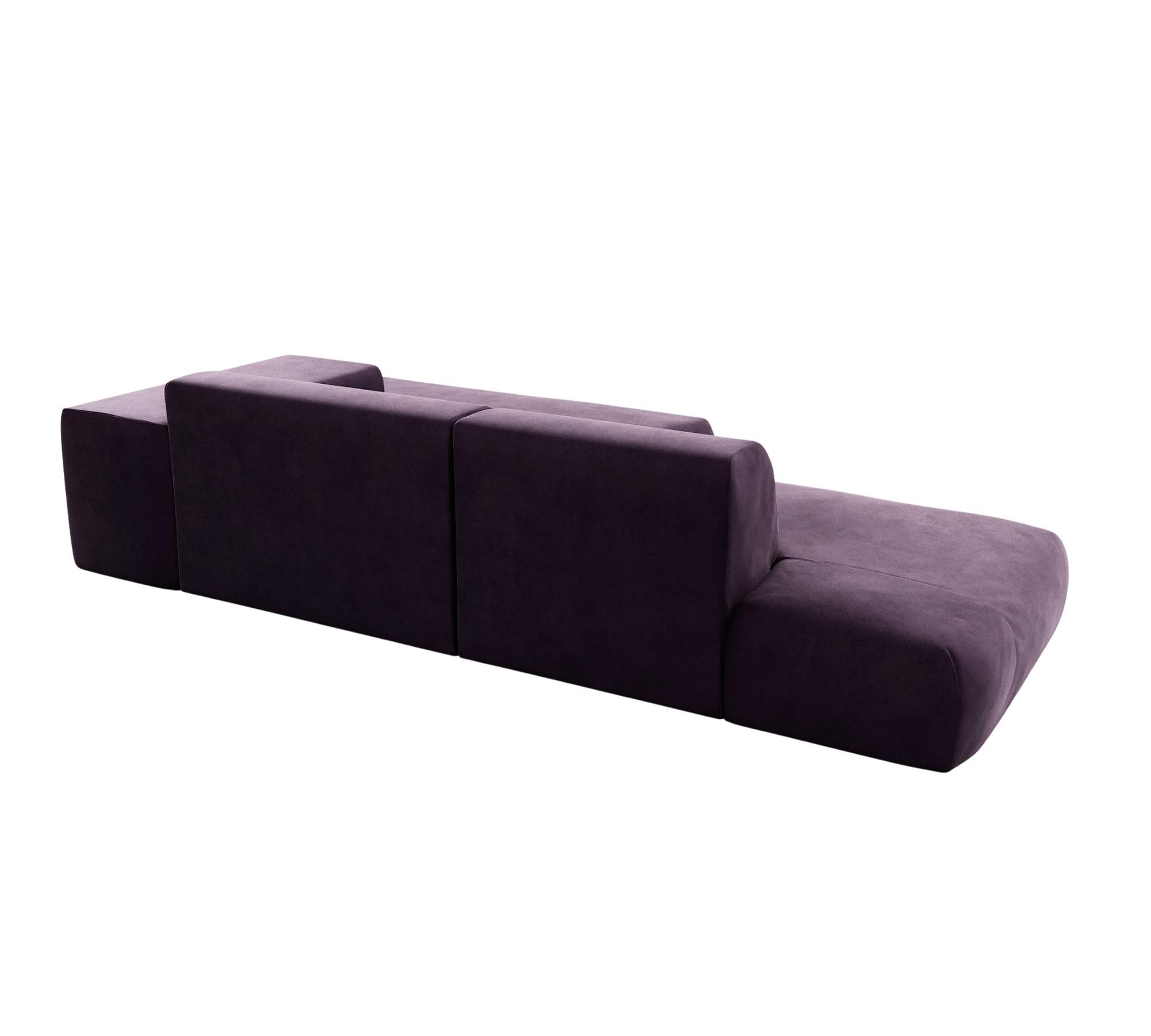 Pyllow Sofa Samt Veilchenlila 3