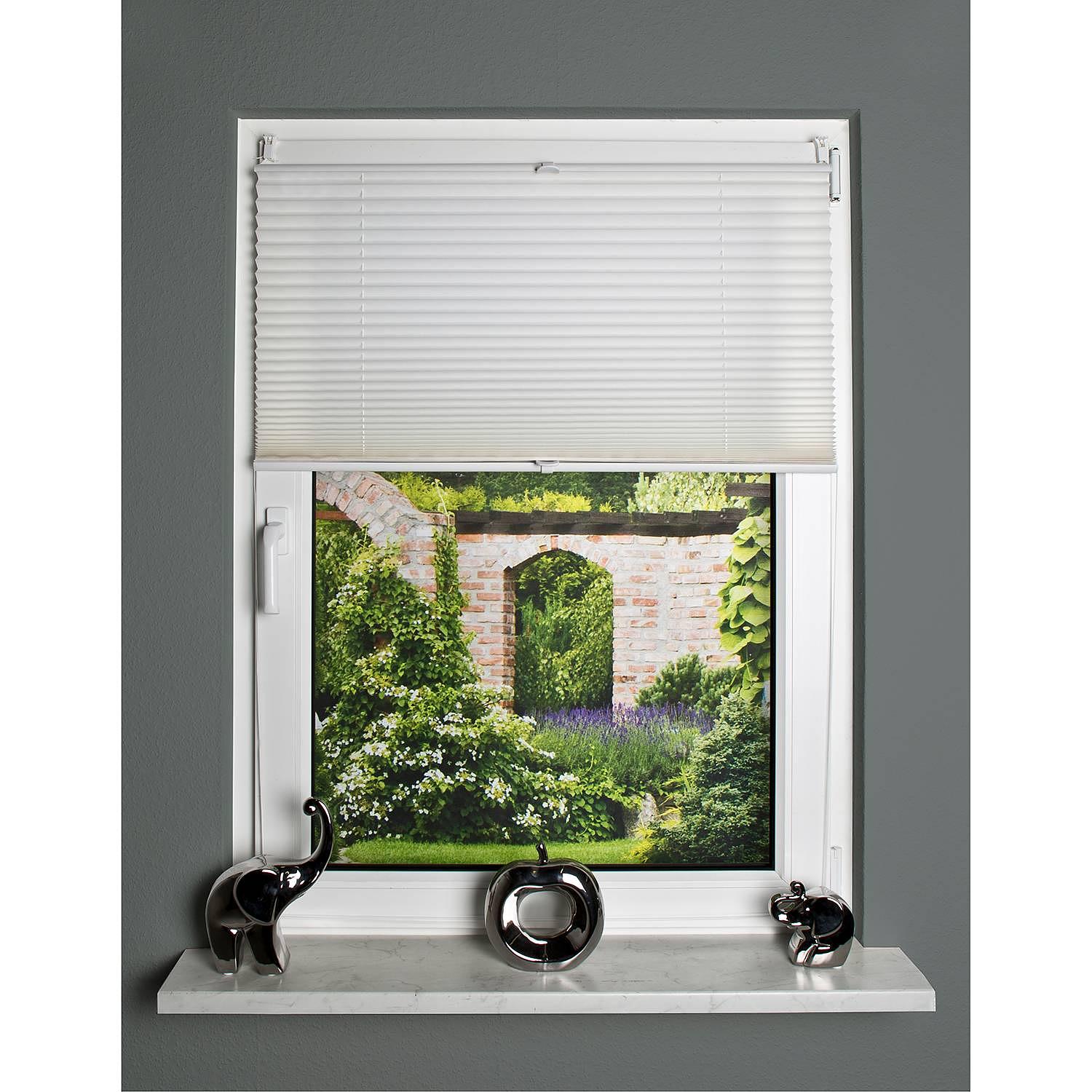 Plissee Terrats Polyester Weiß 70 x 130 cm 2