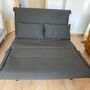 Ligne Roset Multy Schlafsofa mit Keilkissen Stoff Anthrazit  1