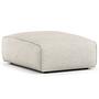 Ottoman HUDSON Woven Fabric Amaris Greige 0