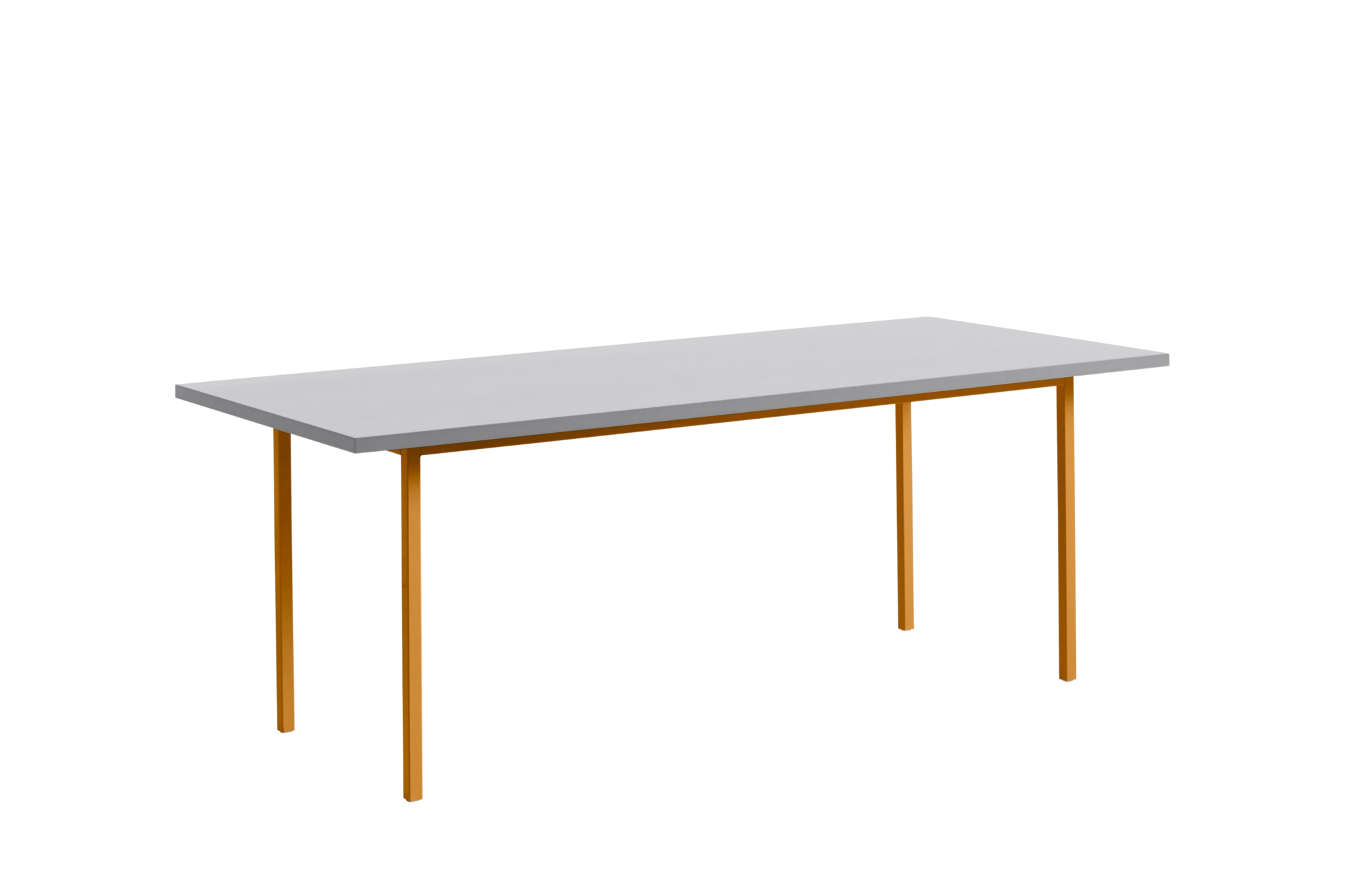 Two Colour Tisch rechteckig Grau 0