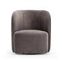 Blair Dreh-Sessel Danny Steel Grey 1