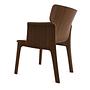 Adela Rex Armchair Walnut Wood Brown 3