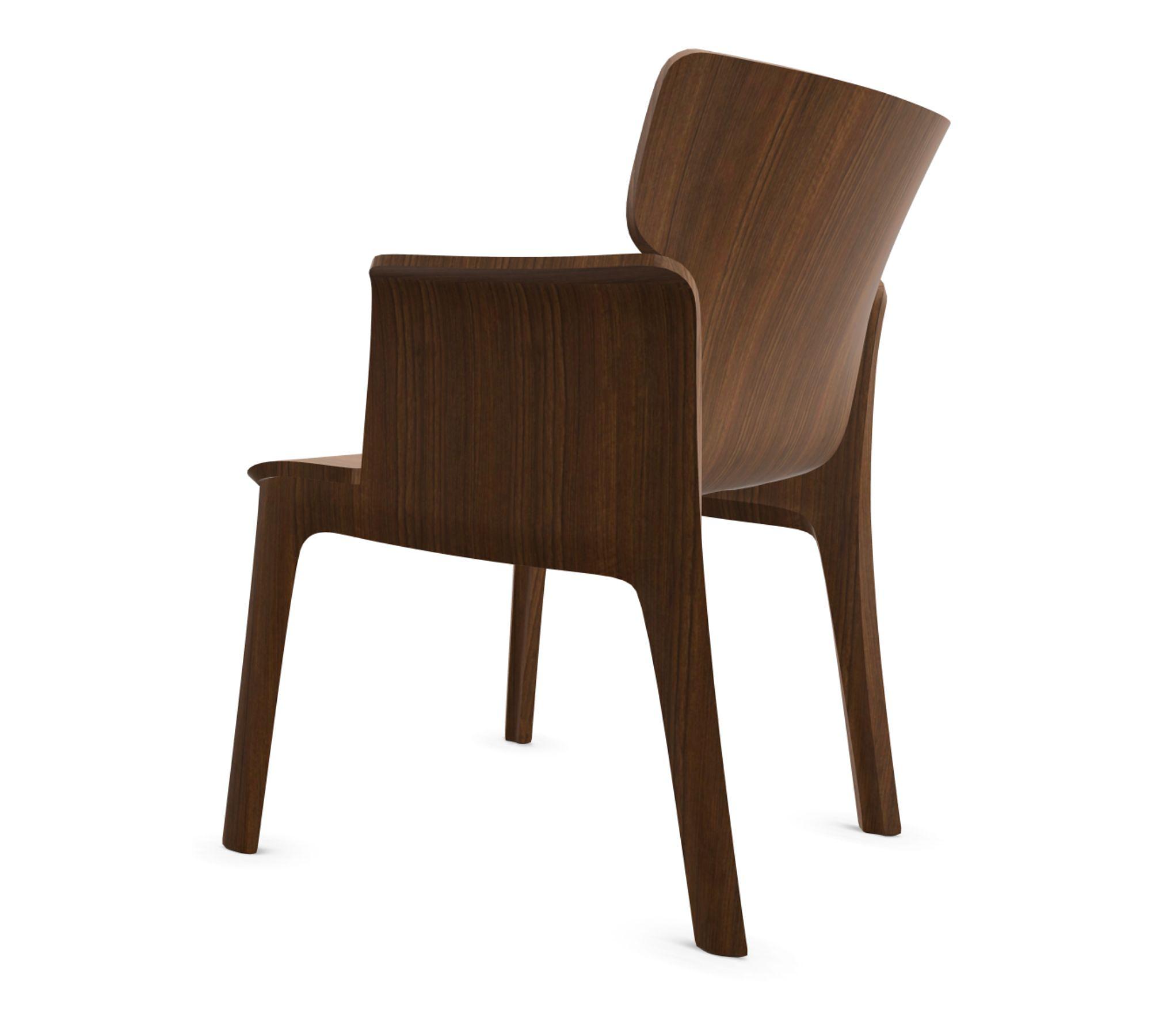Adela Rex Armchair Walnut Wood Brown 3