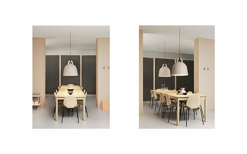 Bell Pendelleuchte 1-flammig Metall Weiß 4